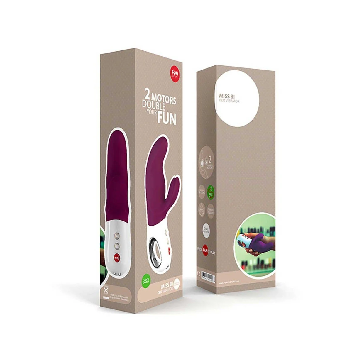 Miss Bi G5 - Dual Stimulation Rechargeable Vibrator - Image 6